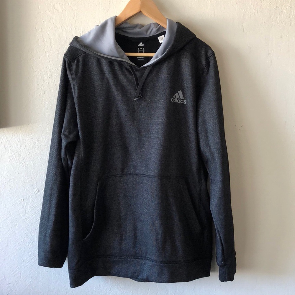 Adidas climawarm hoodie sz lrg